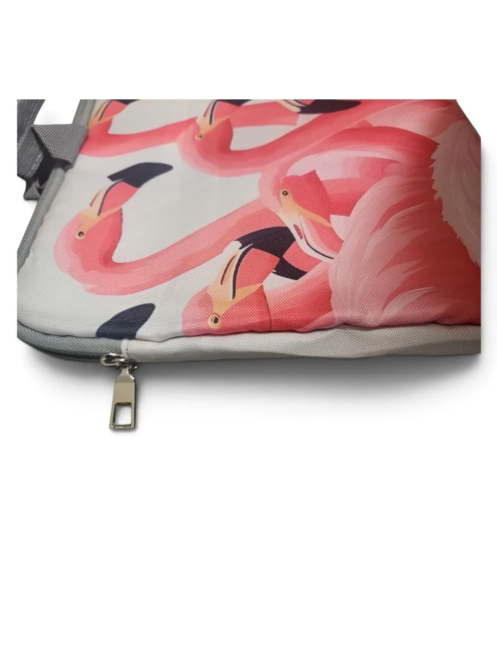 Nwot Pink Flamingo Print Laptop Sleeve Bag - Unbranded